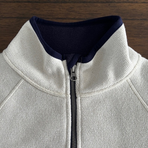 Gill Nottingham England Nautical 1/4 zip pullover fleece size US12 - Picture 4 of 11